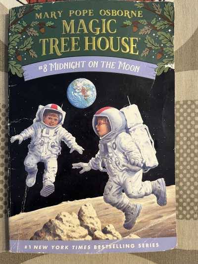 Midnight on the moon