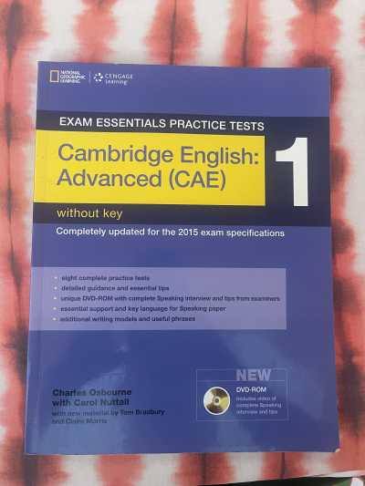 Exam Essentials Practice Tests: Cambridge English Advanced 1 with Key and DVD-ROM