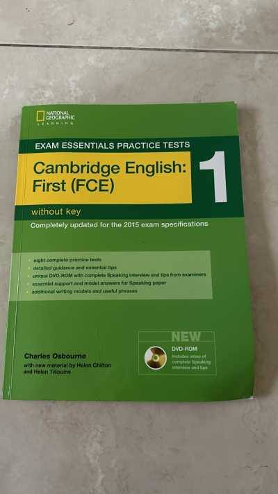 Exam Essentials Practice Tests. Cambridge English First 1