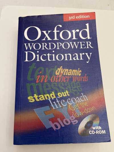 Oxford Wordpower Dictionary Diccionario