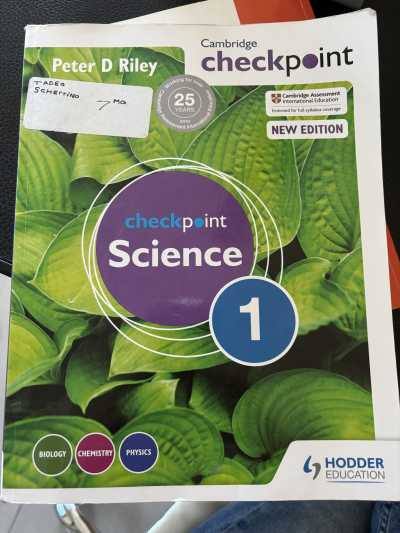 Checkpoint science 1