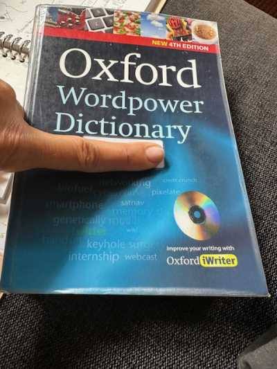Oxford Wordpower Dictionary 4th edition
