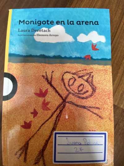 Monigote en la arena