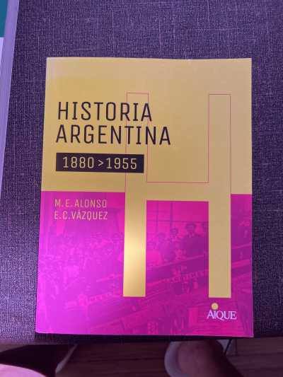 Historia Argentina 1880-1955