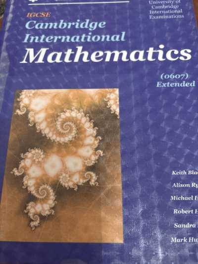 Mathematics IGCSE