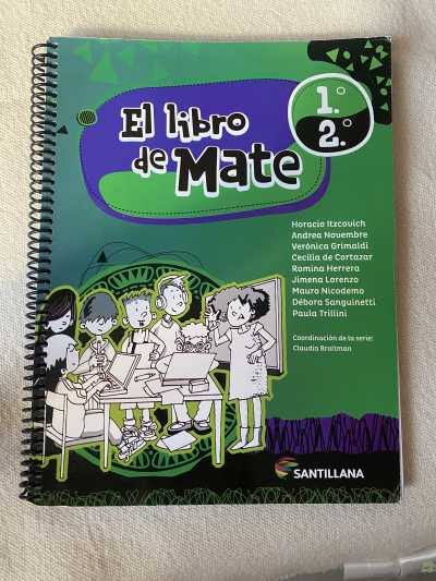 El Libro De Mate 1° / 2° Santillana