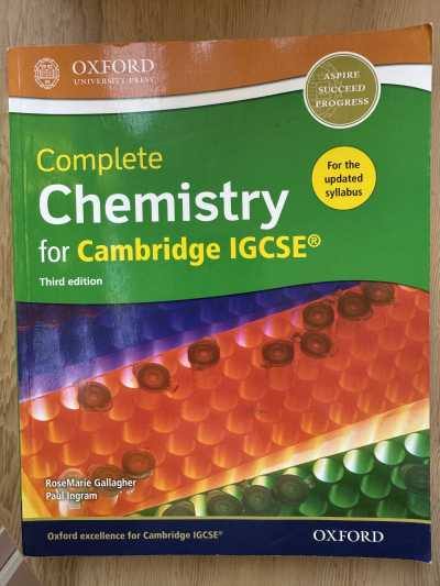 Complete Chemistry for Cambridge IGCSE