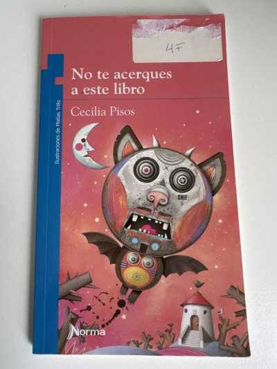 No te acerques a este libro