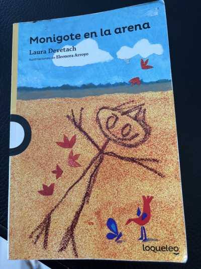 Monigote en la arena