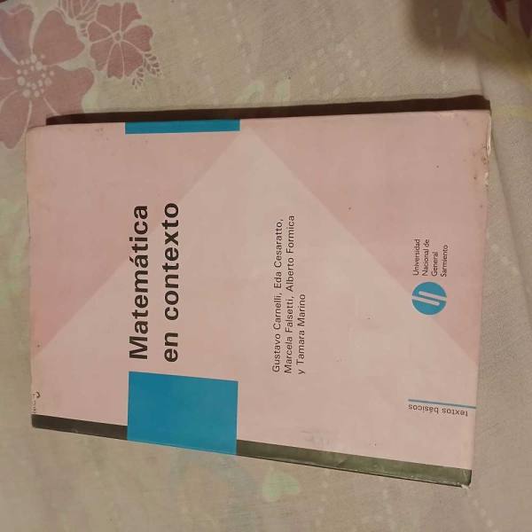 Matematica en contexto