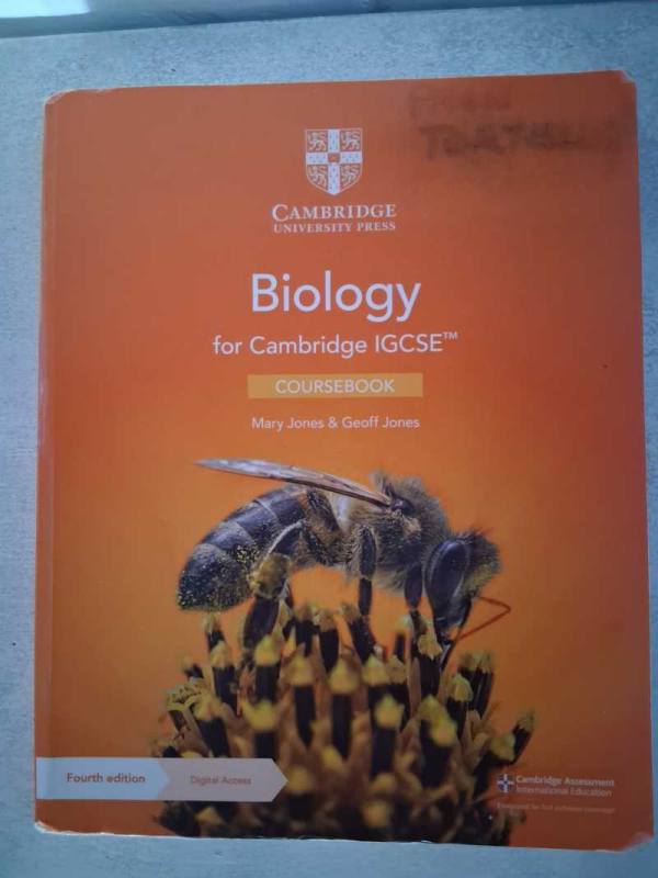 Biology cambridge for IGCSE