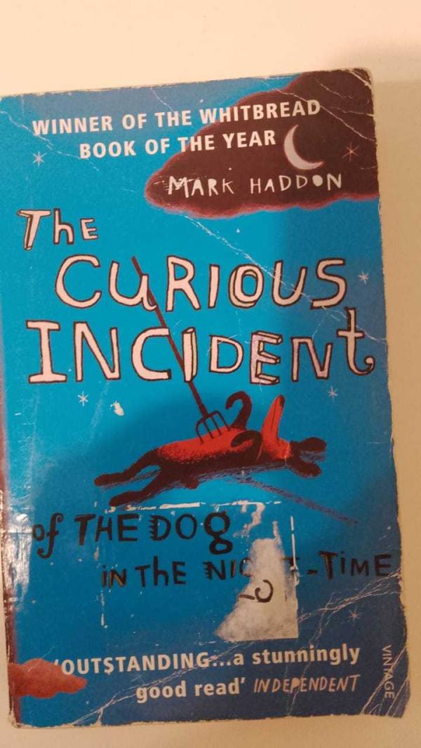 The curious incident of the dog in the night-time.