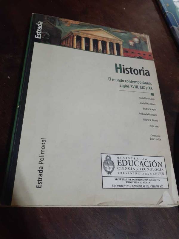 Historia - Polimodal Con 1 Libro Atlas Historico