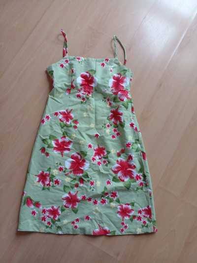 vestido estampado club med talle M
