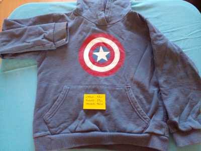 Buzo de marvel civil war original de disney