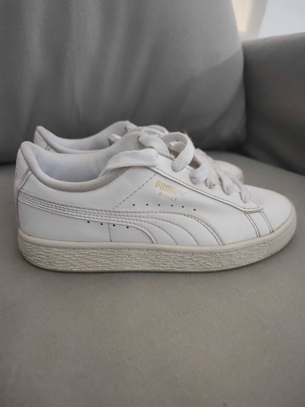 Zapatillas puma blancas