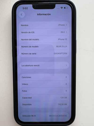 iPhone 13 - 128 GB - Bateria 90%