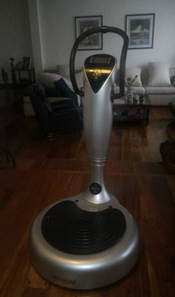 Plataforma vibratoria para hacer ejercicio