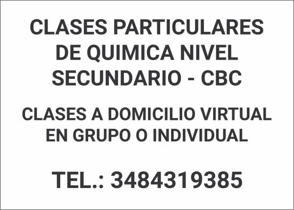 Profesor de quimica