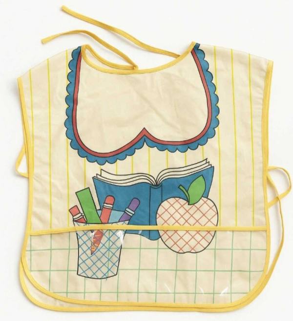 Babero Vinilico Pintorcito Comida Y Pintura Pvc