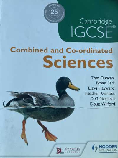 Combined and Coordinated Sciences
