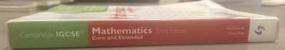 Foto 3 de Cambridge IGCSE Mathematics Core and Extended Third Edition