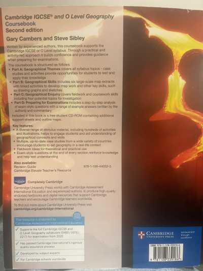 Foto 2 de Cambridge IGCSE and O Level Geography Coursebook Second Edition