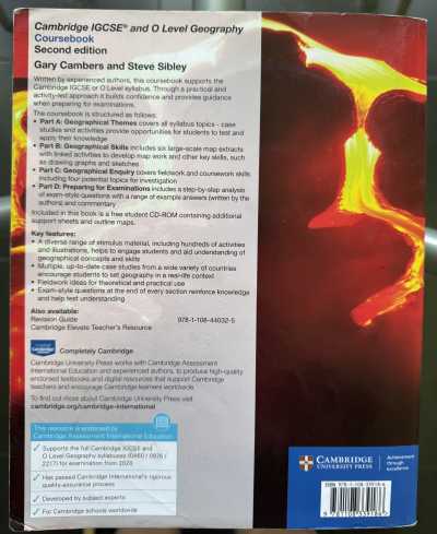 Foto 2 de Cambridge IGCSE Geography Coursebook