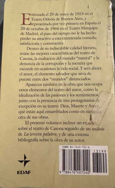 Foto 2 de La tercera palabra