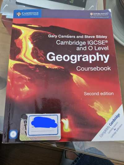 Cambridge IGCSE Geography Coursebook