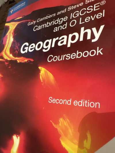 Geography IGCSE CAMBRIDGE
