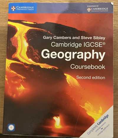 Cambridge IGCSE Geography Coursebook Second Edition