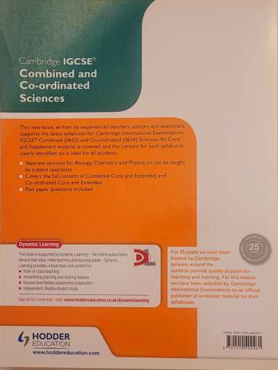 Foto 2 de Combined and Co-ordinated Sciences