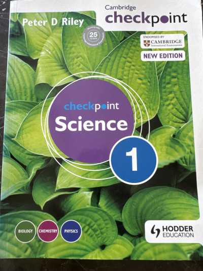Checkpoint Science 1
