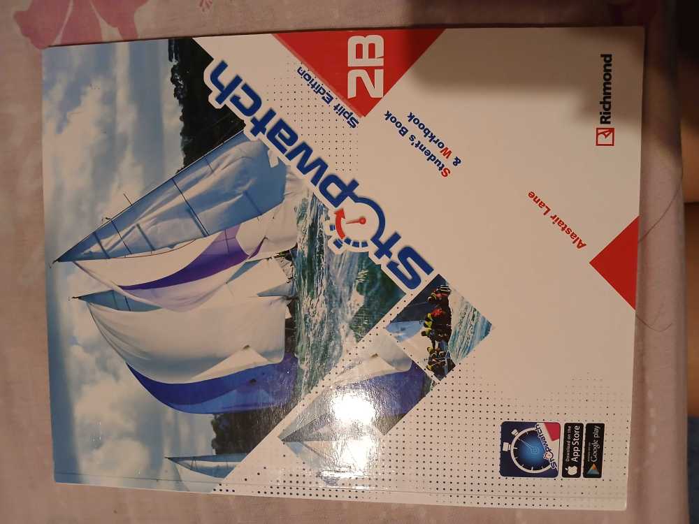 Stopwatch split edition 2B Student Book & Workbook