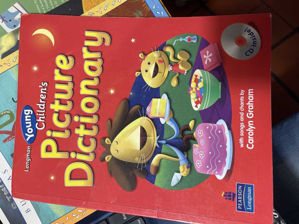 Foto 2 de Longman Young Childrens Picture Dictionary With Songs And Chants