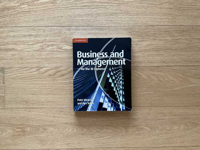 Business and Management for the IB Diploma