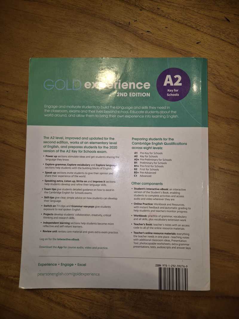 Foto 2 de Gold Experience A2