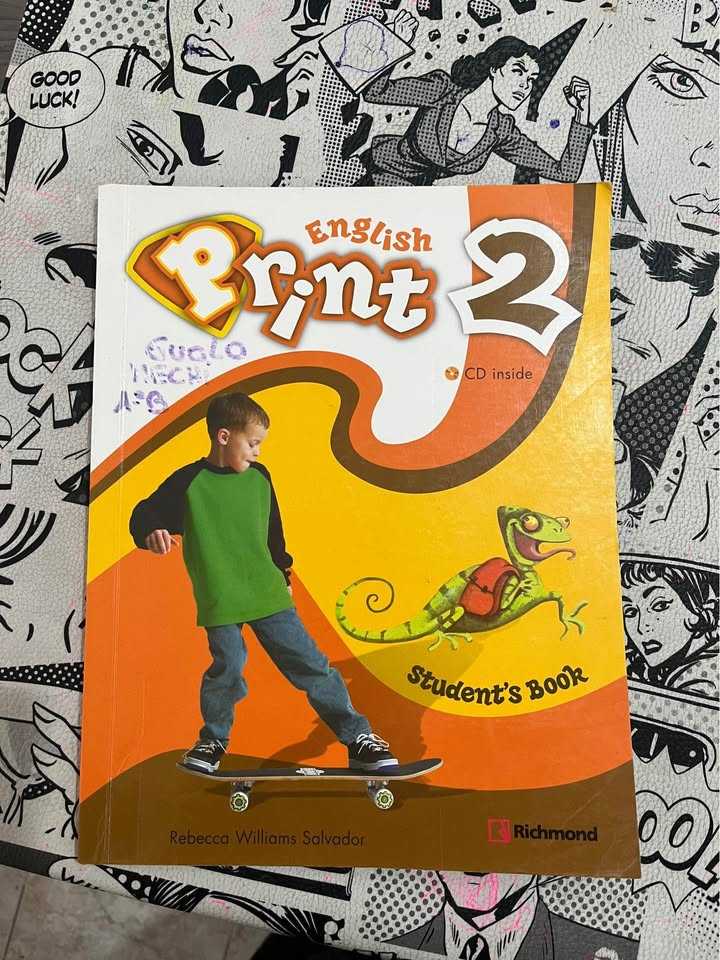 English Print 2 Students Book Richmond