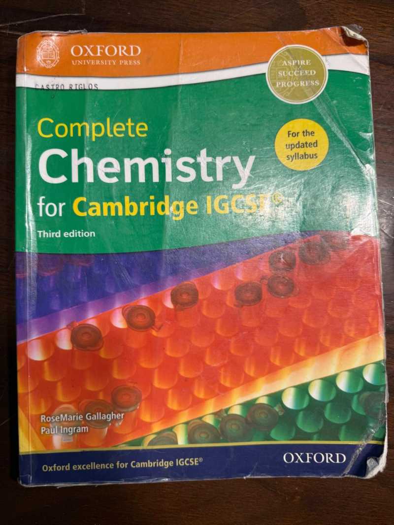 Complete Chemistry for Cambridge IGCSE®