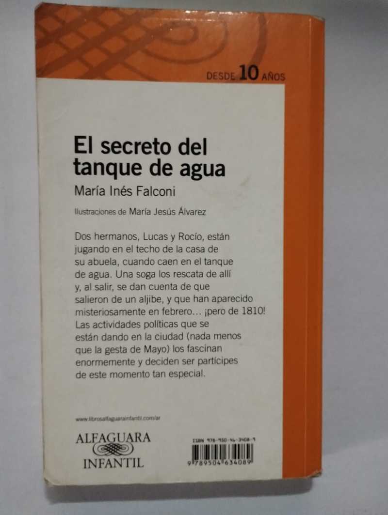 Foto 2 de El secreto del tanque de agua Editorial Santillana Tapa blanda Español 2015