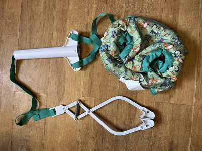 Hamaca para bebe de tela para interior