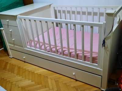 Foto 3 de Vendo cuna funcional con carro cama.  Marca EL CORRAL