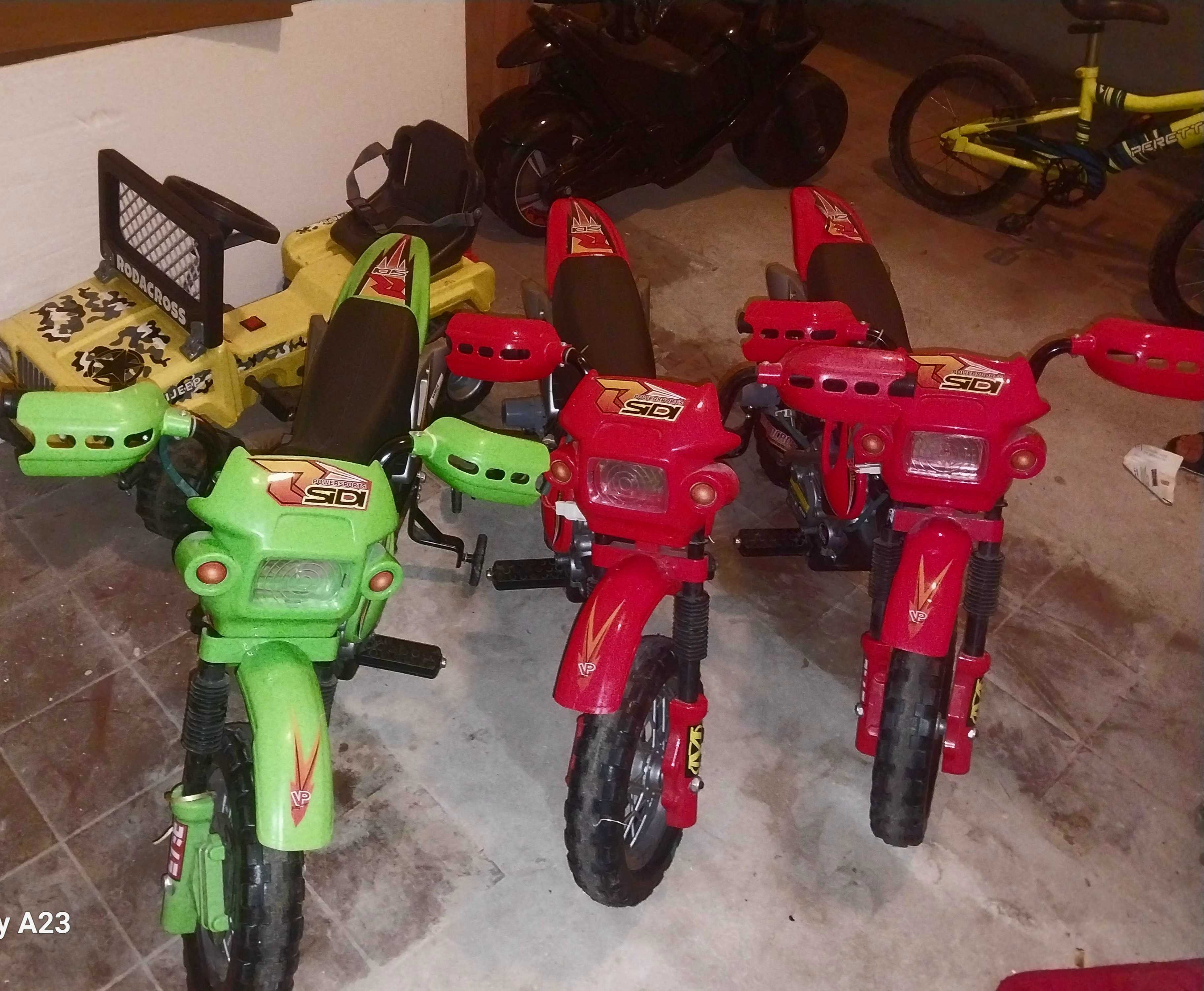 Motos cross batería niño/a