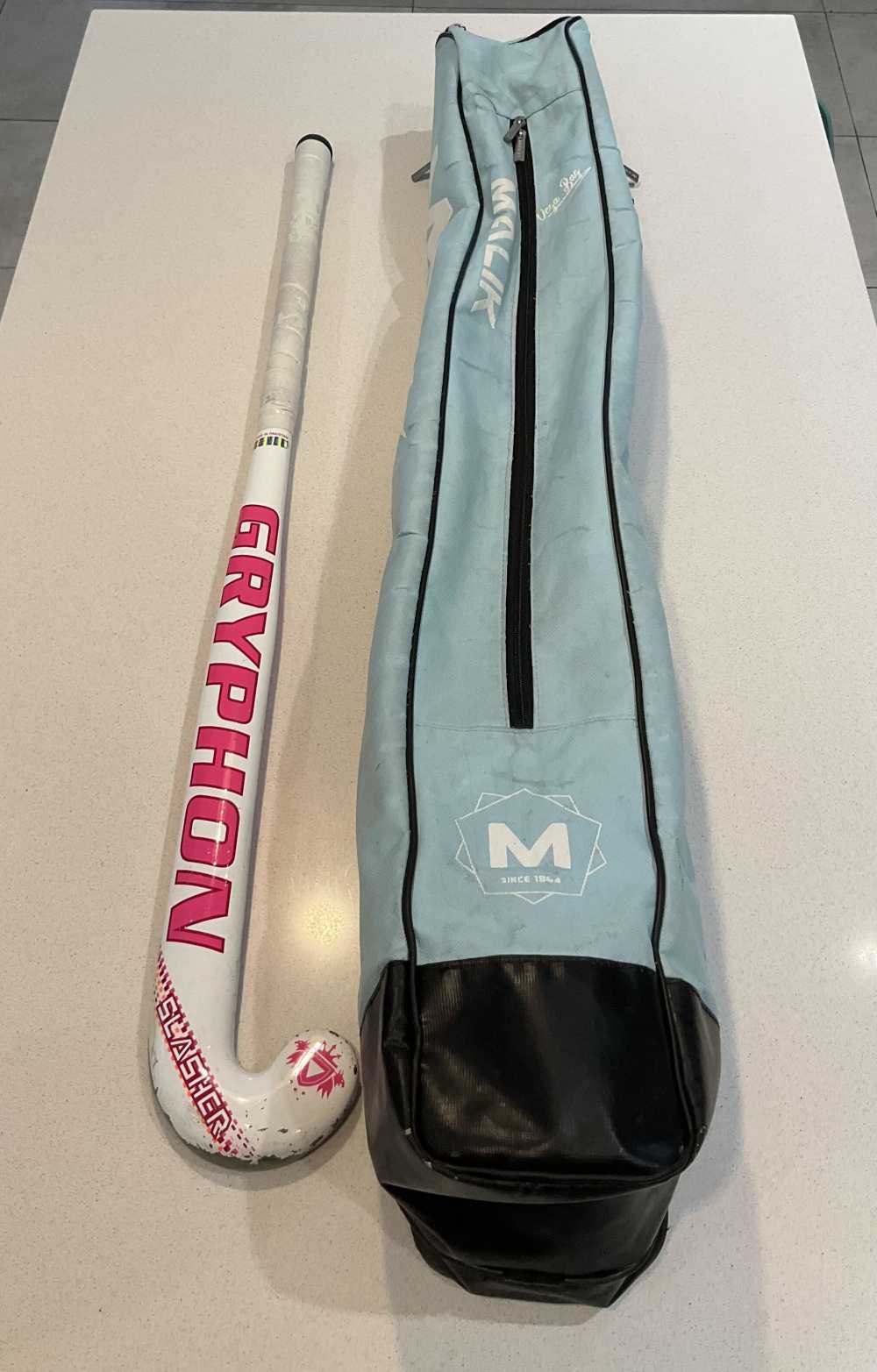 Palo de hockey Gryphon 34 + funda Malik