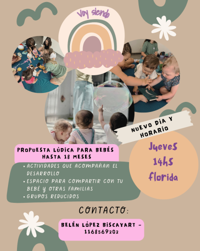 Espacio Lúdico para bebés y familias