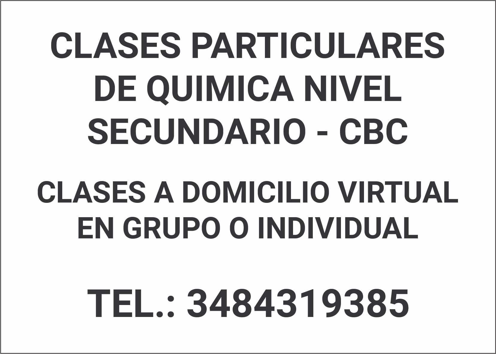 Profesor de quimica